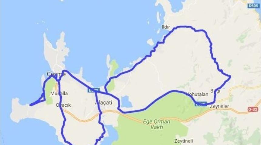 Bini Aşkın Bisikletsever &Ccedil;eşme&rsquo;de Buluşacak