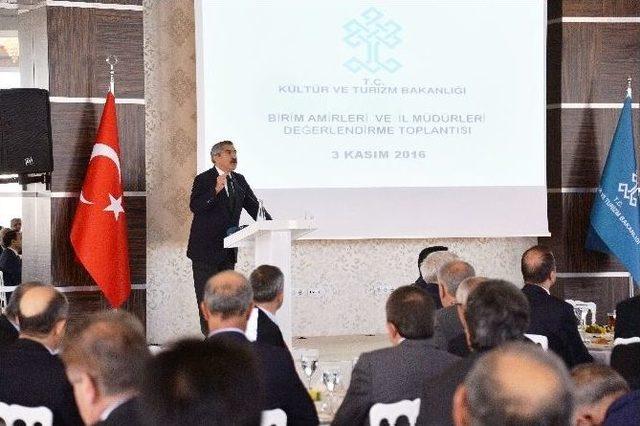 Kültür Ve Turizm İl Müdürleri Toplantısı Gerçekleştirildi