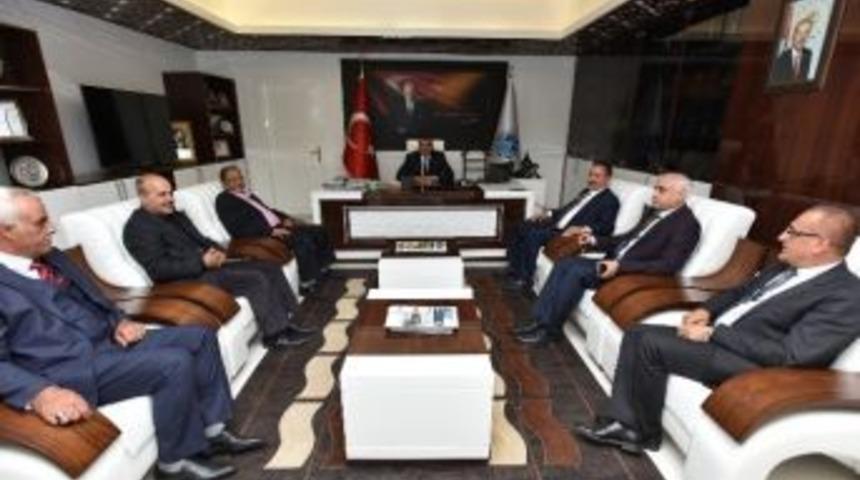 Battalgazi Belediye Başkanı Selahattin G&uuml;rkan&rsquo;a Ziyaret