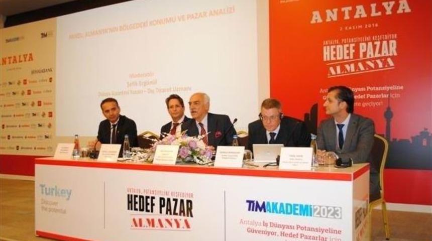 Antalya&rsquo;da &rsquo;hedef Pazar Almanya&rsquo; Toplantısı