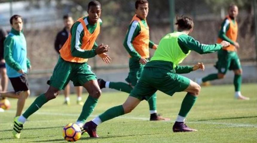Bursaspor'da Taktik &Ccedil;alışma