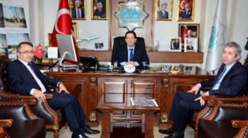 Adliye Heyetinden Başkan Yazgı&rsquo;ya Ziyaret