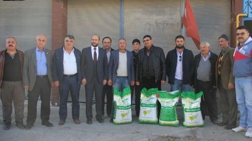 &Uuml;reticilere Yem Bitkisi Tohumu Desteği