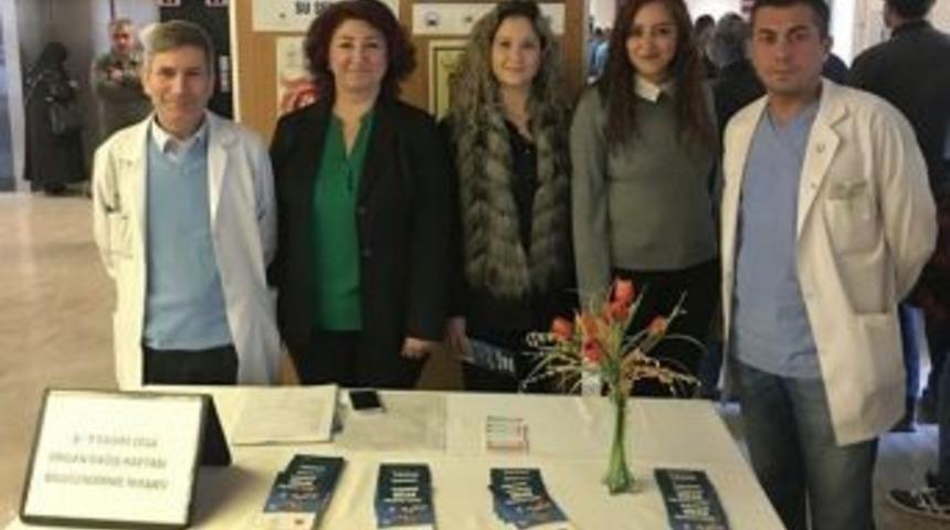 Esog&uuml; Hastanesi&rsquo;nde Organ Bağışı Standı A&ccedil;ıldı