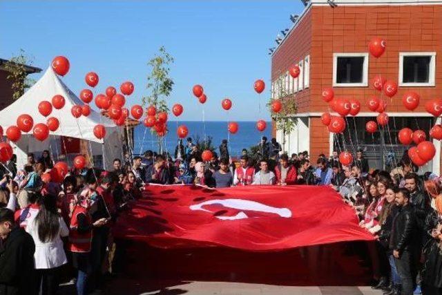 Rteü’De Balonlu 15 Temmuz Anması