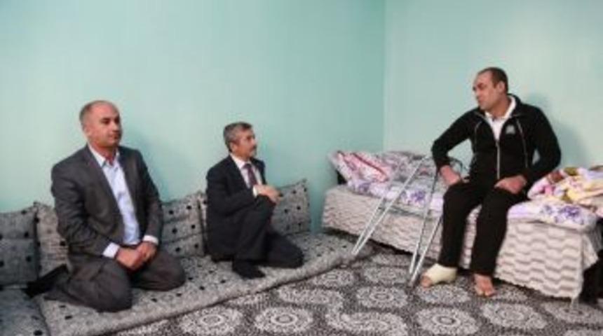 Kına Gecesi Yaralılarına Tahmazoğlu&rsquo;ndan Ziyaret