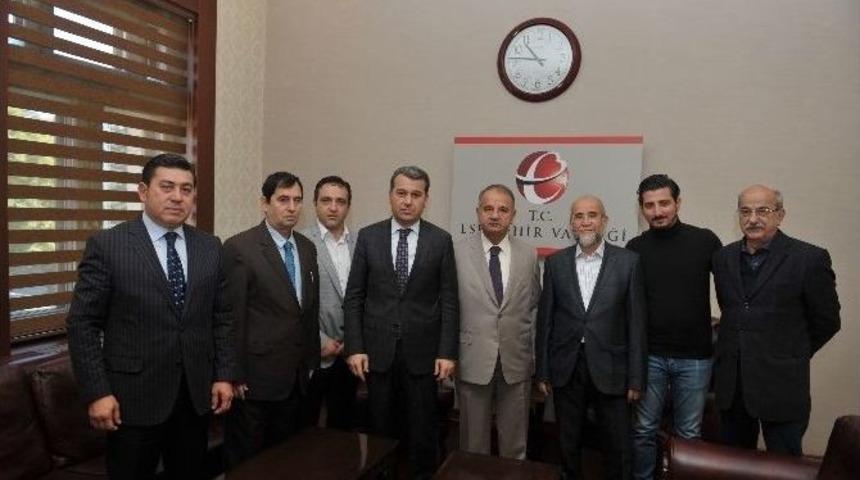 Tursab Temsilcileri Vali &Ccedil;elik&rsquo;i Ziyaret Etti