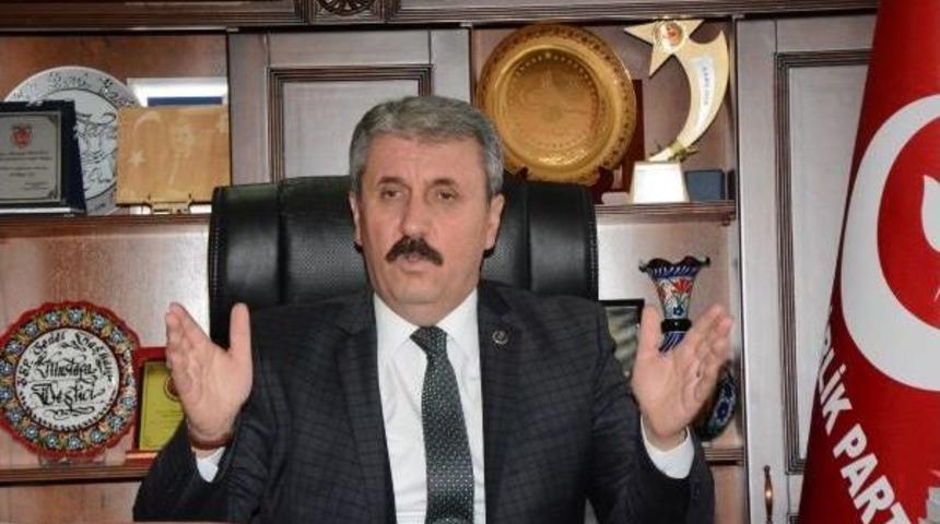 Destici: "b&uuml;y&uuml;k Bir Acıyı Millet&ccedil;e Yaşıyoruz"