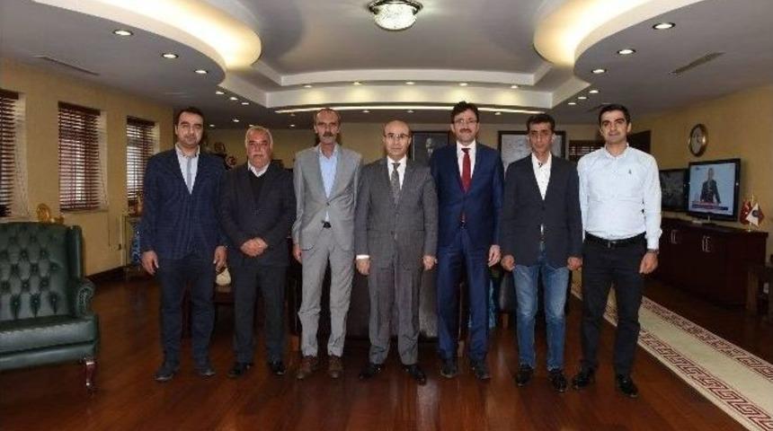 Korkut&rsquo;tan Vali Demirtaş&rsquo;a Ziyaret
