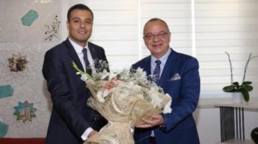 Sgk&rsquo;dan Başkan Erg&uuml;n&rsquo;e Ziyaret