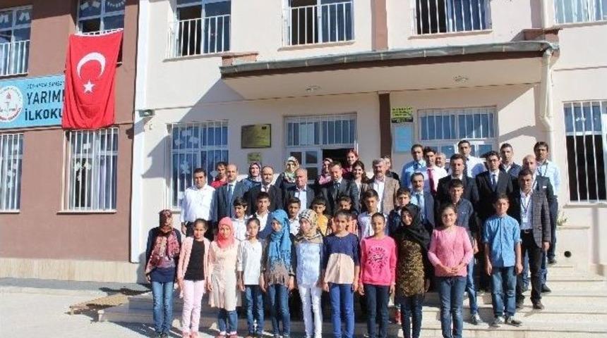 Samsat Kaymakamı K&uuml;rşad Atak &Ouml;ğrencilerle Kahvaltı Yaptı