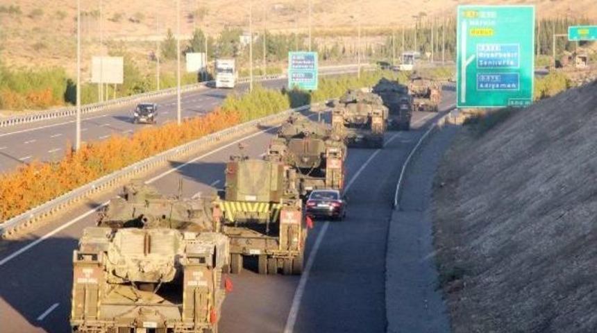 Silopi'ye Gidecek Askeri Konvoy, Gaziantep'ten Ayrıldı (2)