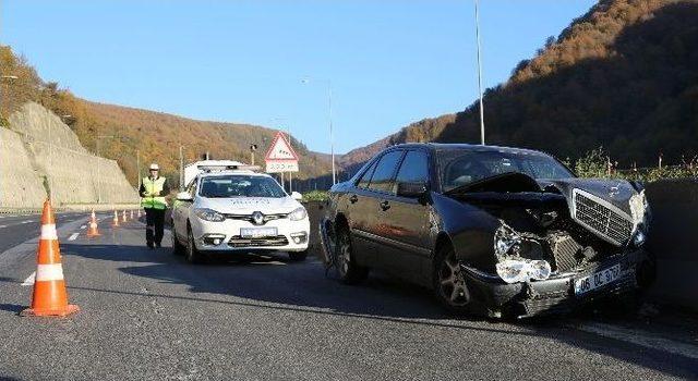 Bolu Dağı Tüneli Meydana Gelen Kazalar Nedeniyle Kapatıldı