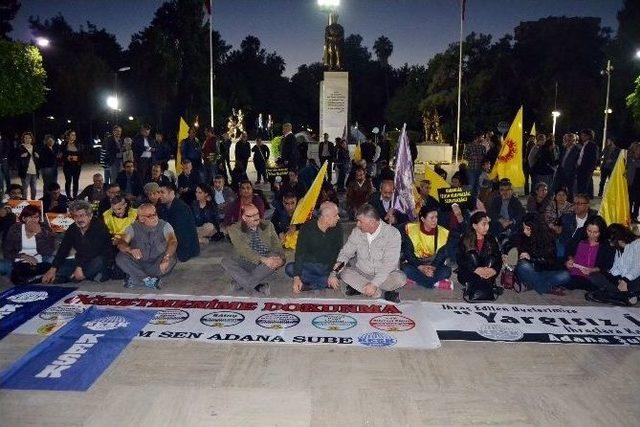 Adana’da İhraç Edilen Eğitimciler İçin Eylem