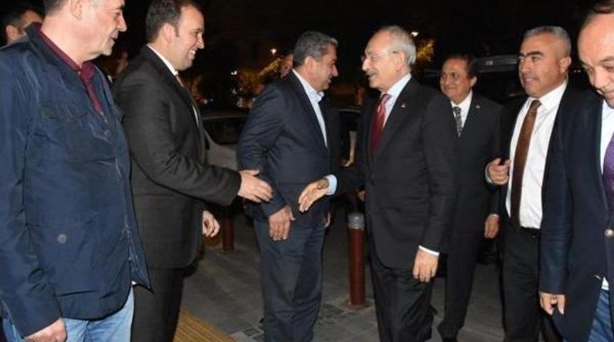 Chp Genel Başkanı Kemal Kılı&ccedil;daroğlu İzmir'de