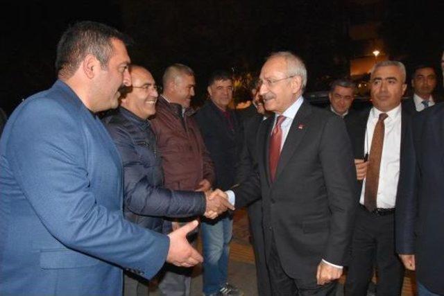 Chp Genel Başkanı Kemal Kılıçdaroğlu İzmir'de