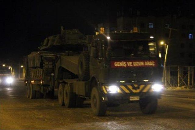 Tank Ve Zırhlı Araç Konvoyu Kızıltepe ye, Iş Makineleri Ise Silopi ye Ulaştı (2) 2