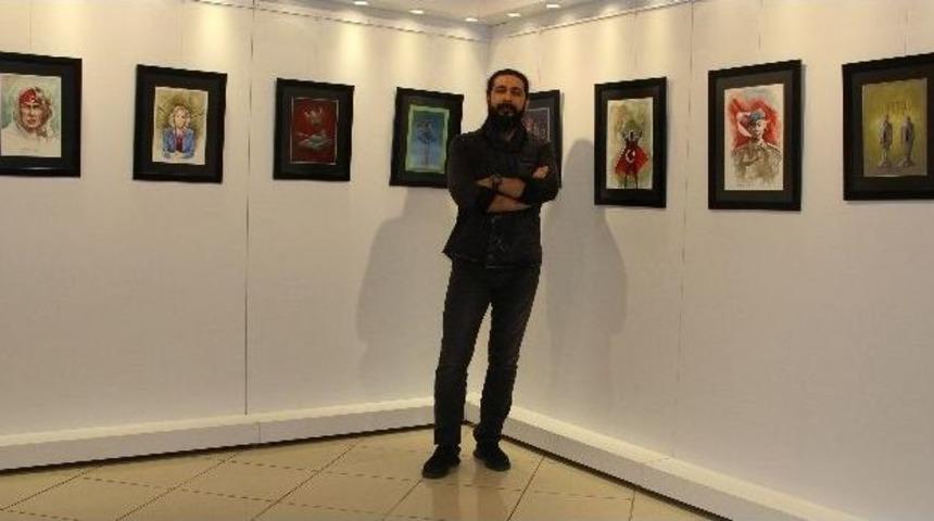 15 Temmuz Kahramanları Sergide Toplandı