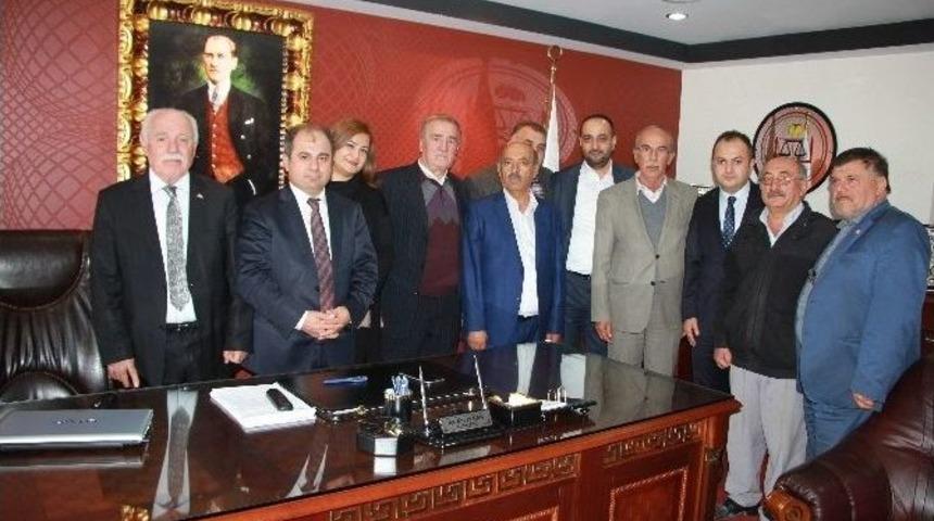 Mhp&rsquo; Den Malatya Baro Başkanına Ziyaret