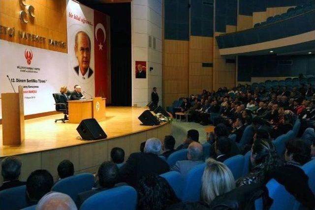 Aydın Mhp’den Genel Başkan Devlet Bahçeli’ye Ziyaret