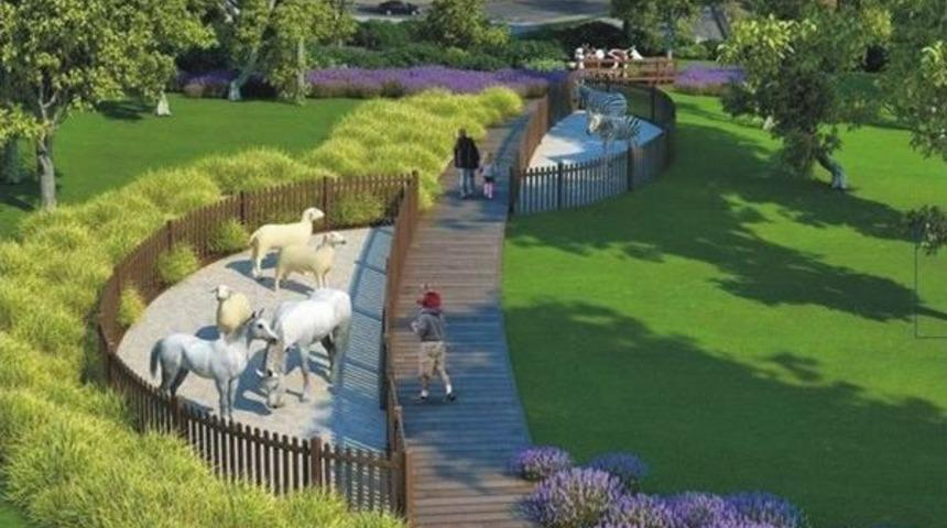 Pınarbaşı Hayvanat Bah&ccedil;esinin Yapımına Başlandı