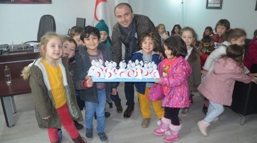 Minik &Ouml;ğrencilere &lsquo;kızılay&rsquo; Anlatıldı