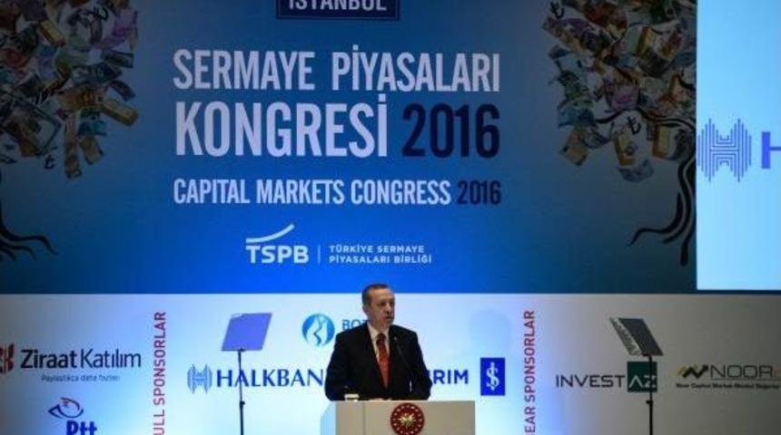 Cumhurbaşkanı Erdoğan Sermaye Piyasaları Kongresi'nde Konuştu