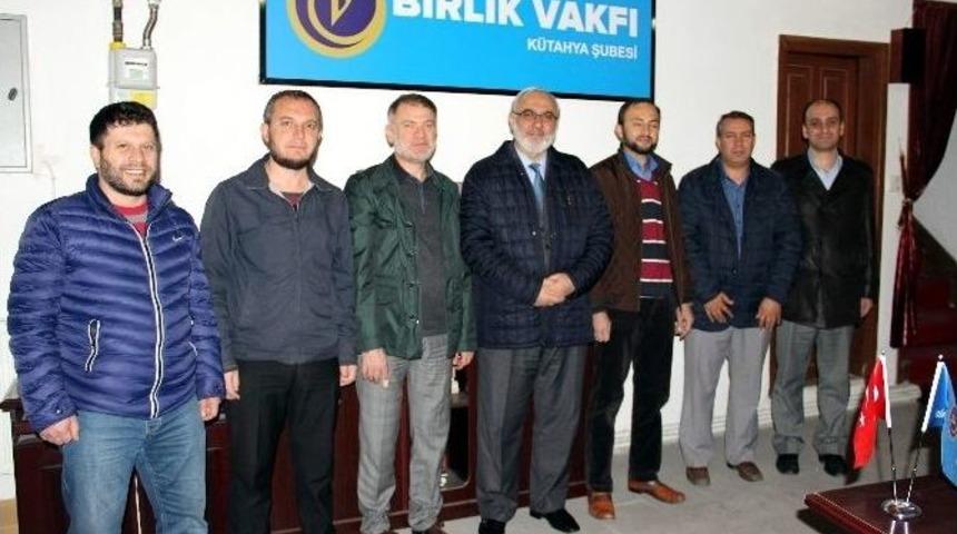 M&uuml;ft&uuml;l&uuml;k Din Hizmetleri Ve Eğitim Şube M&uuml;d&uuml;r&uuml; İsmail &Uuml;st&uuml;n, Birlik Vakfı&rsquo;nın Konuğu Oldu