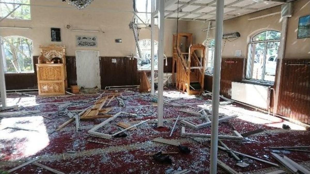 Saldırı D&uuml;zenlenen Emniyet Yerleşkesinde B&uuml;y&uuml;k Hasar Oluştu