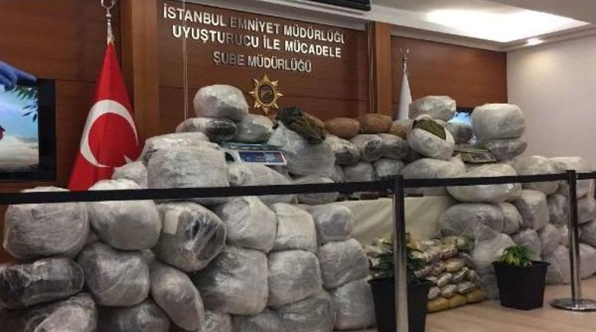 İstanbul'da 556 Kilo Esrar Ele Ge&ccedil;irildi