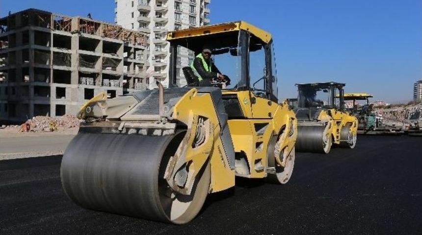 G&uuml;ltepe Bulvarı Hızla İlerliyor