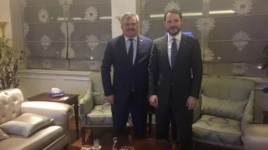 &Ccedil;aturoğlu, Albayrak İle G&ouml;r&uuml;şt&uuml;