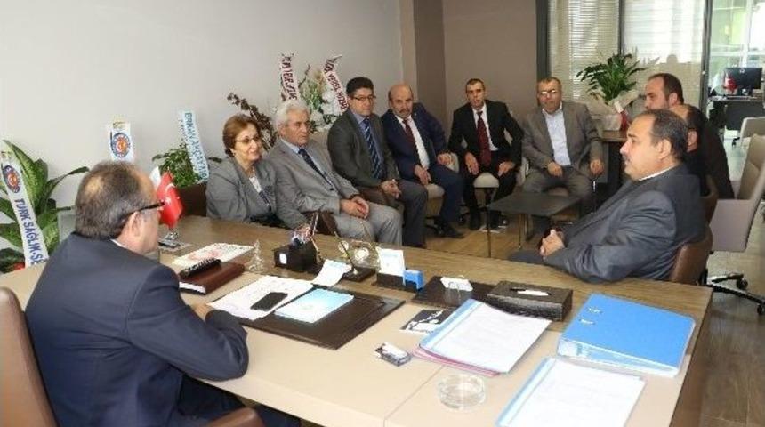 Sendika Başkanlarından Gen&ccedil;&rsquo;e &lsquo;hayırlı Olsun&rsquo; Ziyareti
