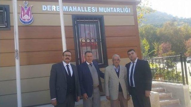 Bir Günde 10 Muhtarı Ziyaret Etti