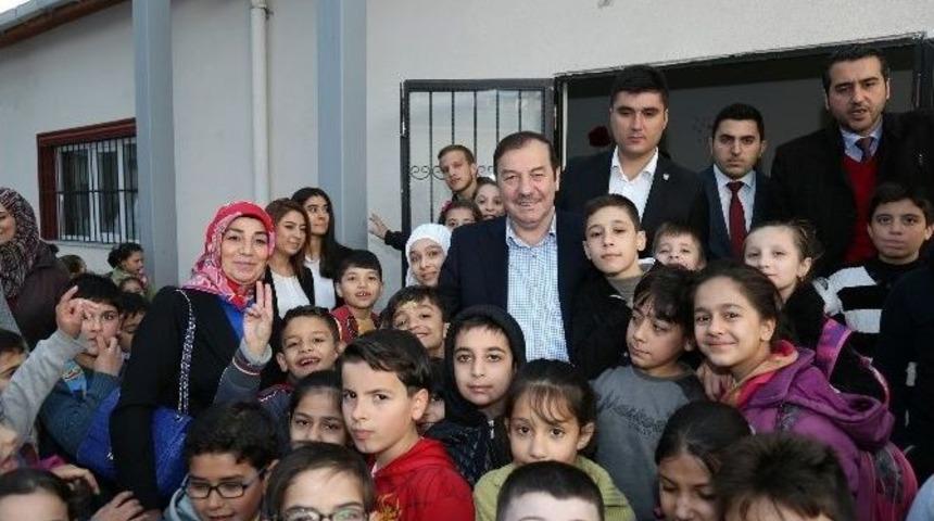 Başkan Kadıoğlu, Suriyeli &Ouml;ğretmenlerle Buluştu