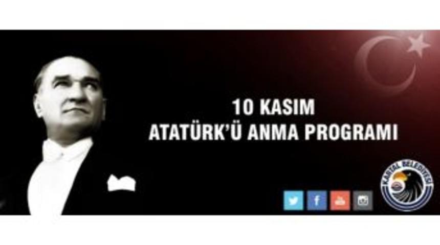 Atat&uuml;rk 10 Kasım&rsquo;da Kartal&rsquo;da Anılacak
