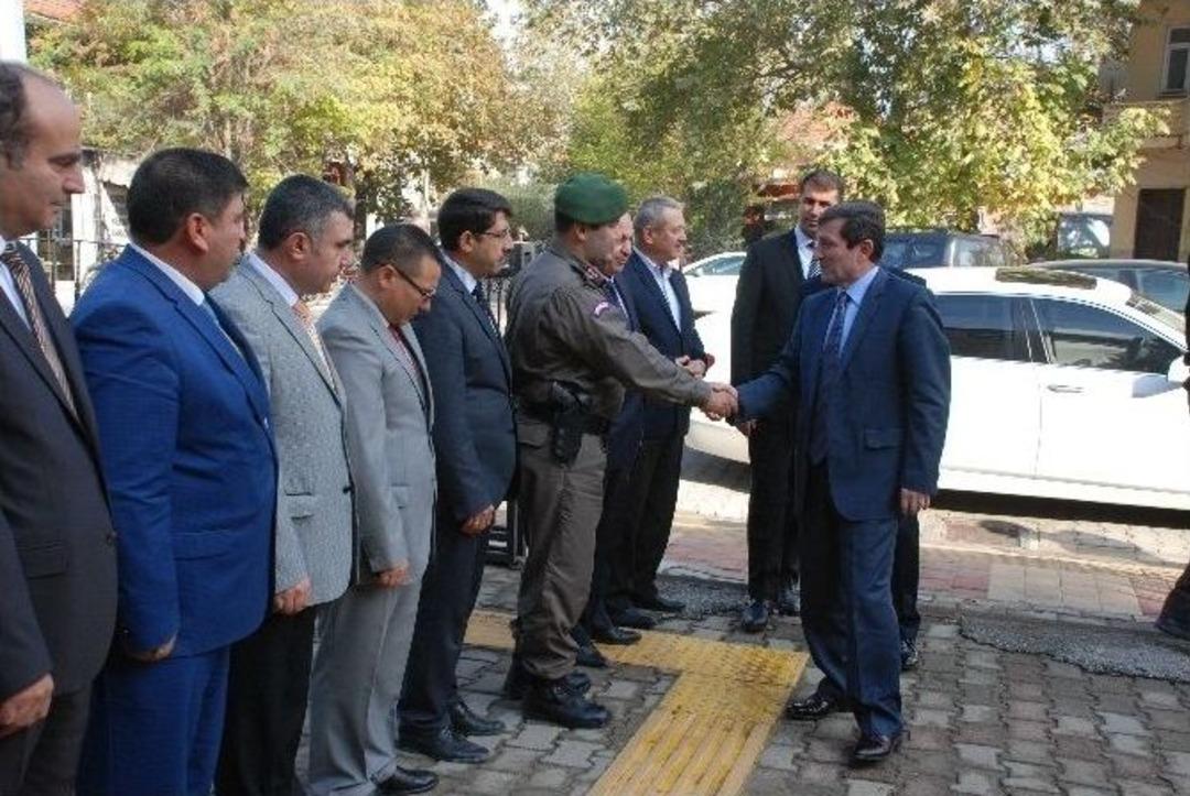 Vali Tavlıdan, Bayrami&ccedil;&rsquo;e Ziyaret