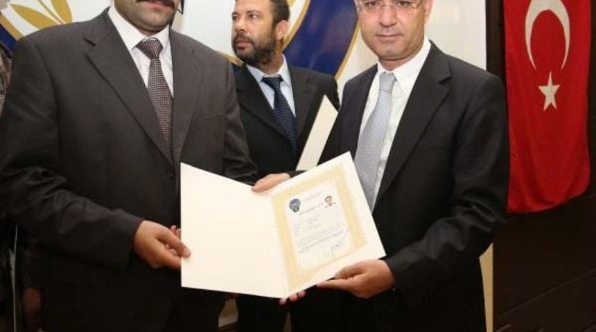 Gaziantep'te Başarılı Polisler &Ouml;d&uuml;llendirildi