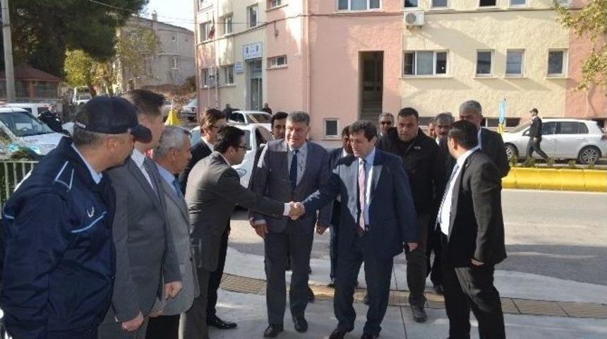 Vali Tavlı, Ayvacık&rsquo;ta İncelemelerde Bulundu