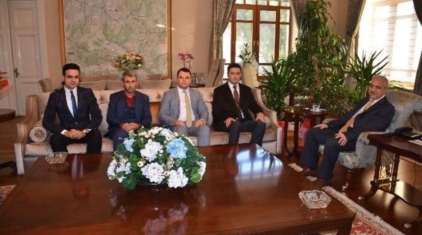 Gen&ccedil; Memur-sen&rsquo;den Vali G&uuml;ven&ccedil;er&rsquo;e Ziyaret