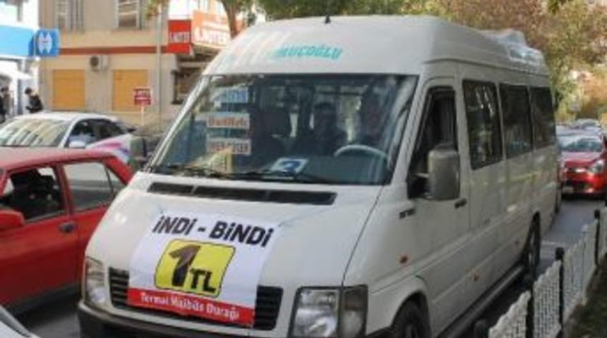 Bu Dolmuş Hattında Yolcular 1 Tl&rsquo;den Taşınıyor