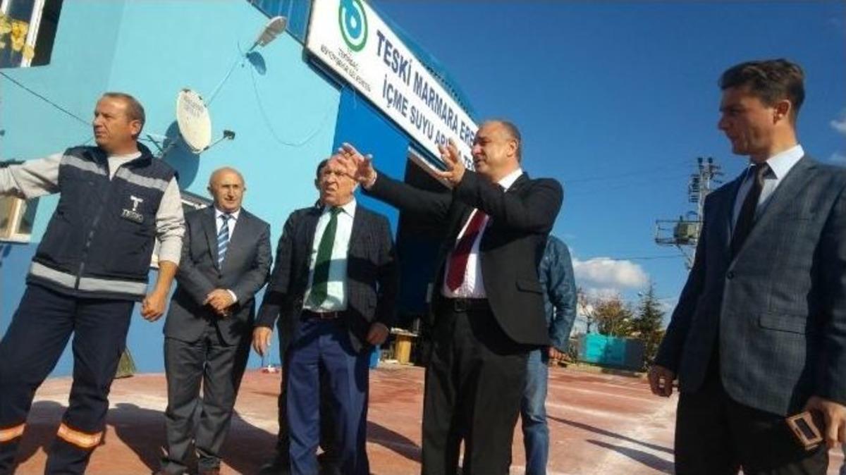 Genel M&uuml;d&uuml;r Başa Ve Başkan Uyan Teski&rsquo;nin Marmaraereğlisi Yatırımlarını İnceledi
