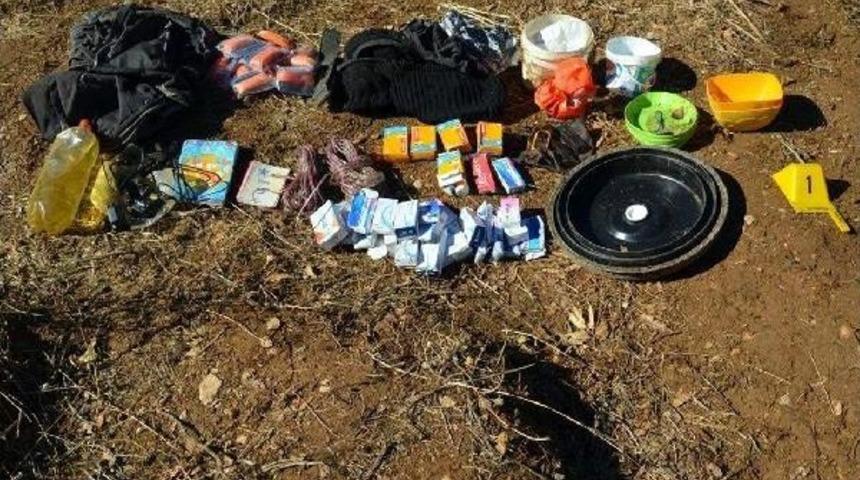 Sason'da, Bomba Yapımında Kullanılan 730 Kilo Amonyum Nitrat Ele Ge&ccedil;irildi