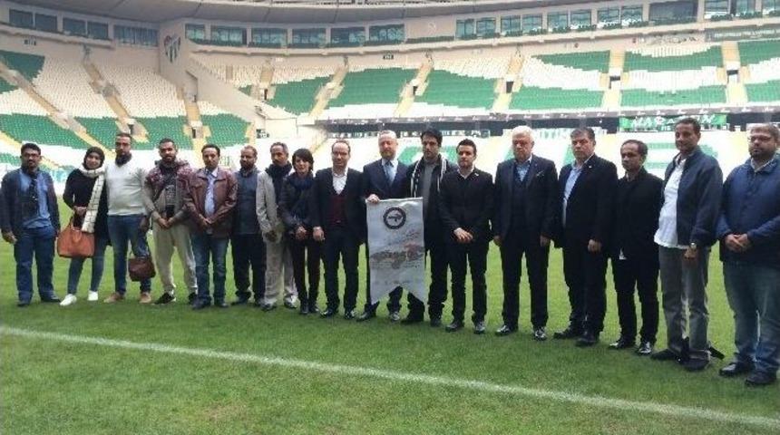 Arap İş Adamları Timsah Arena&rsquo;yı İnceledi