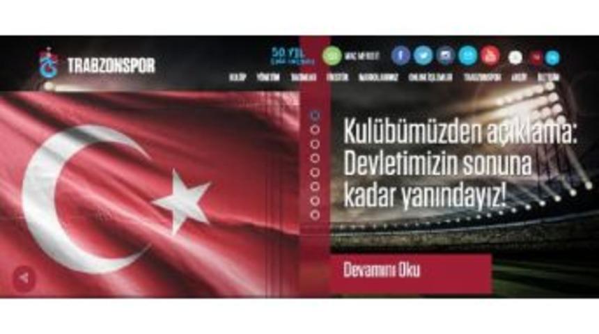 Trabzonspor'dan A&ccedil;ıklama: Vatan I&ccedil;in N&ouml;betteyiz