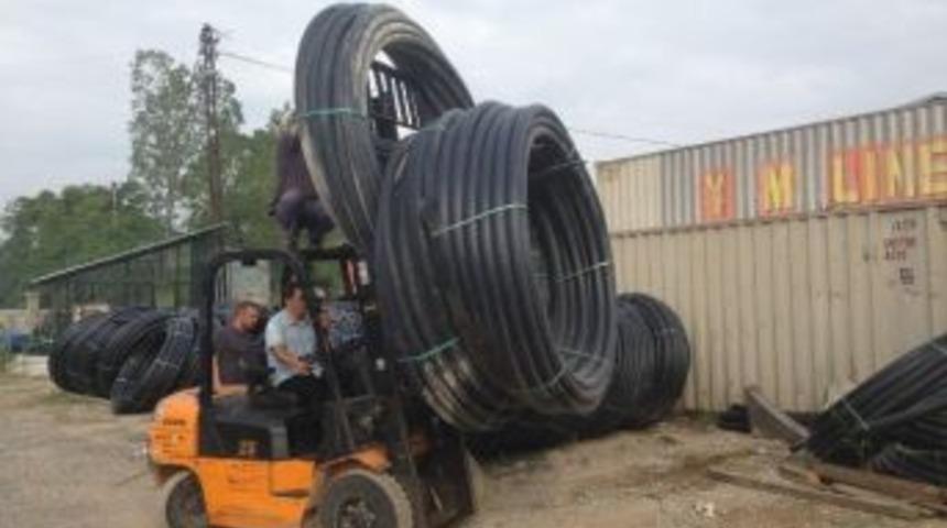 K&ouml;ylere İ&ccedil;me Suyu Boru Yardımı