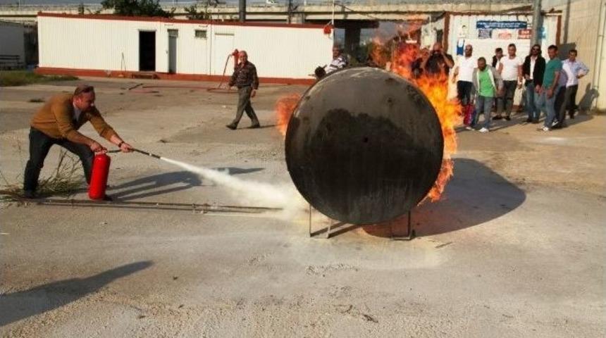 Toplu Taşıma S&uuml;r&uuml;c&uuml;lerine Yangın G&uuml;venliği Eğitimi