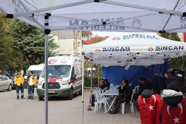 Şehit Ateşi Ankara’ya Düştü