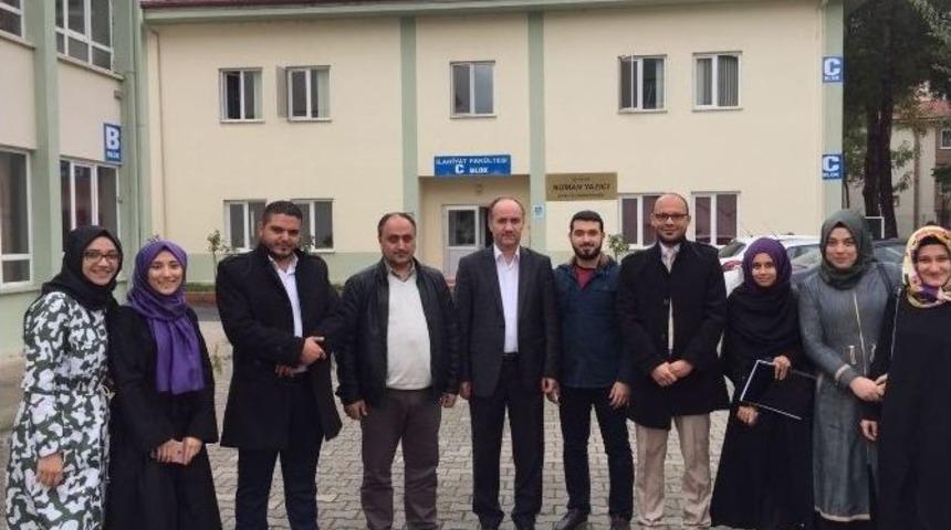 &Uuml;rd&uuml;n Ewan Enstit&uuml;s&uuml;&rsquo;nden İlahiyat Fak&uuml;ltesi&rsquo;ne Ziyaret