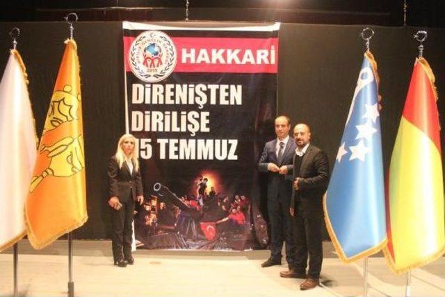 Hakkari'de 'direnişten Dirilişe 15 Temmuz' Paneli